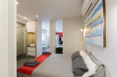 Cama o camas de una habitación en WindRose 1
