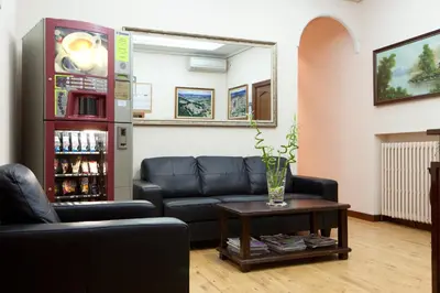 Zona de estar de Hostal Zamora