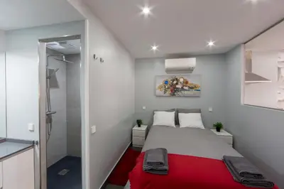 Cama o camas de una habitación en WindRose 4