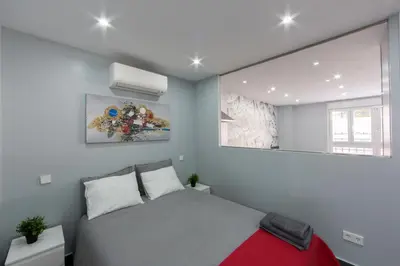 Cama o camas de una habitación en WindRose 4