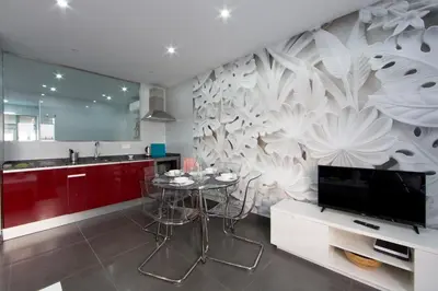Una cocina o zona de cocina en WindRose 4