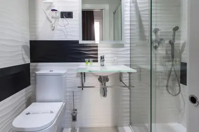 Un baño de Hostal Gran Via 44