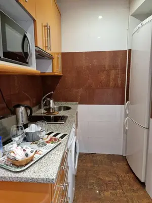 Una cocina o zona de cocina en New Point Madrid Apartments