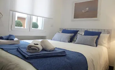 Cama o camas de una habitación en Salamaca-Goya