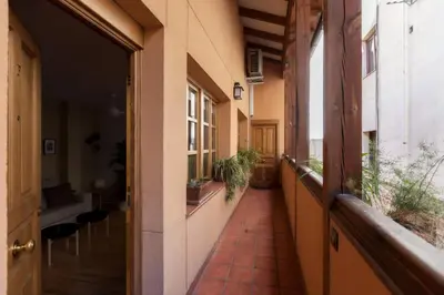 Un balcón o terraza de Dúplex Unico en Ópera - Palacio