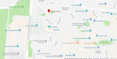 Plano de Dúplex Unico en Ópera - Palacio