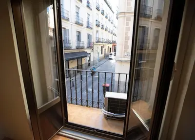 Un balcón o terraza de Hostal Los Perales