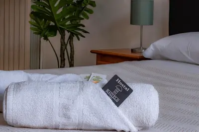 Cama o camas de una habitación en CH Rayuela