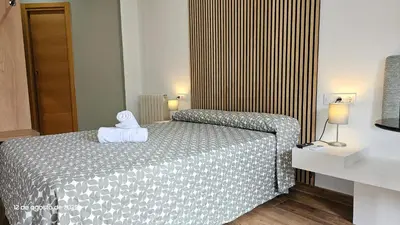 Cama o camas de una habitación en CH Rayuela