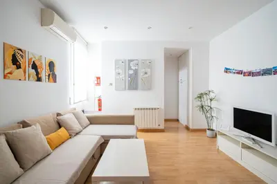 Zona de estar de Cosy Apartment Malasaña