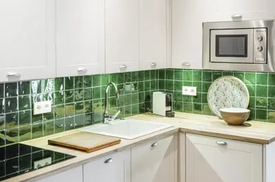 Una cocina o zona de cocina en Waou Sol III - Alquiler de Corta Duración