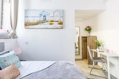 Cama o camas de una habitación en AYZ Juan de Mena - Auto check-in property