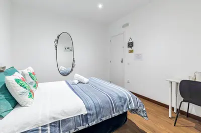 Cama o camas de una habitación en AYZ Juan de Mena - Auto check-in property
