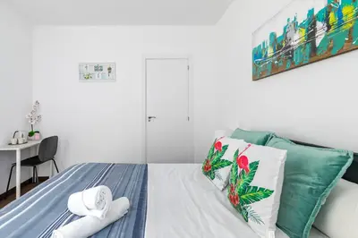 Cama o camas de una habitación en AYZ Juan de Mena - Auto check-in property