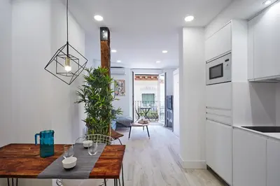 Una cocina o zona de cocina en LEEWAYS LOFT in SAN MARCOS