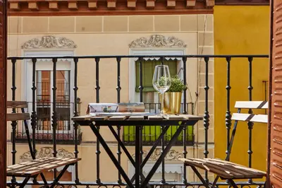 Un balcón o terraza de LEEWAYS LOFT in SAN MARCOS