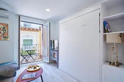 Zona de estar de LEEWAYS LOFT in SAN MARCOS