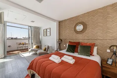 Cama o camas de una habitación en Waou Chamberi II - Alquiler Corta Duración