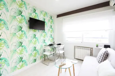 Una televisión o centro de entretenimiento en Urbantec Realty - Núñez de Balboa - Castellana
