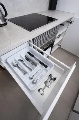 Una cocina o zona de cocina en Madrid Centric Suites