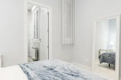 Cama o camas de una habitación en Waou La Latina I - Alquiler Corta Duración
