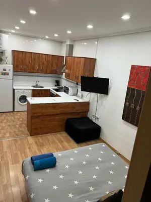 Una cocina o zona de cocina en Estudio Nueva Numancia