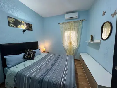Cama o camas de una habitación en Apartment la paz