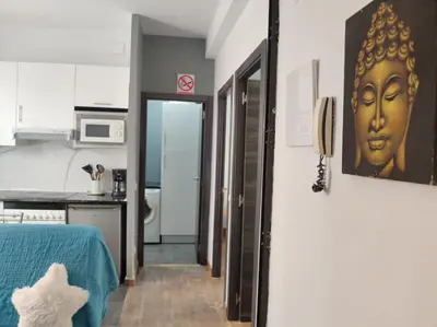 Una cocina o zona de cocina en Apartment la paz