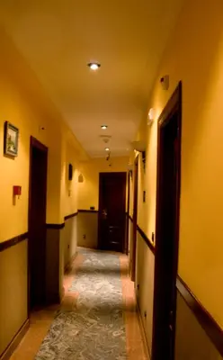 Cama o camas de una habitación en Hostal Centro Sol Madrid