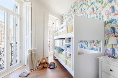 Cama o camas de una habitación en Heima Salamanca District MillaDeOro