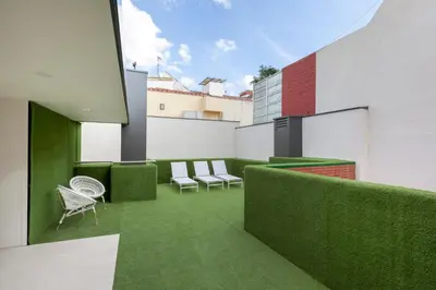 Zona de estar de Heima Salamanca District MillaDeOro