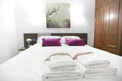 Cama o camas de una habitación en CH La Bañezana
