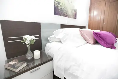 Cama o camas de una habitación en CH La Bañezana