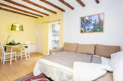 Zona de estar de Calidez en Malasaña - Nix