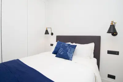Cama o camas de una habitación en Condo San Bernardino by Kivoya