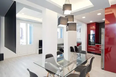 Zona de estar de Condo San Bernardino by Kivoya