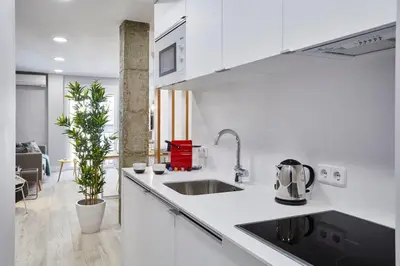 Una cocina o zona de cocina en LEEWAYS APARTMENT in AVE MARÍA
