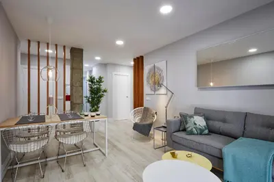 Zona de estar de LEEWAYS APARTMENT in AVE MARÍA