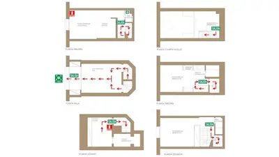 Plano de 4 bedrooms 3.5 bathrooms furnished - Sol - functional spacious