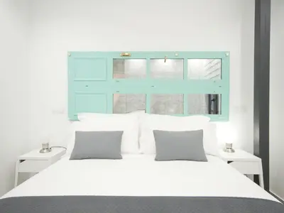 Cama o camas de una habitación en Apartamento nuevo y de lujo en puerta del sol