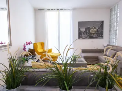 Zona de estar de Enorme y acogedor piso en la puerta del sol