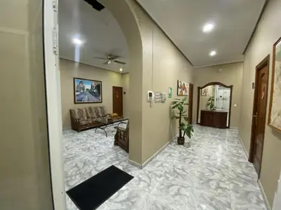 Una televisión o centro de entretenimiento en Hostal Palacios Fuencarral