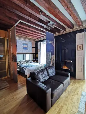 Cama o camas de una habitación en Apartamento MADRID CENTRO GRAN VIA - CALLAO