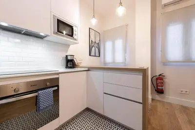 Una cocina o zona de cocina en Wonderful Apartment Chueca