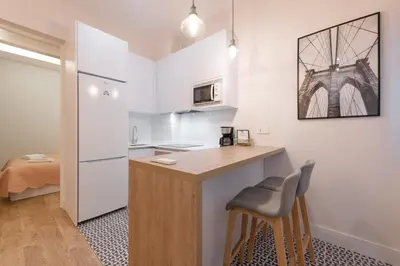 Una cocina o zona de cocina en Wonderful Apartment Chueca
