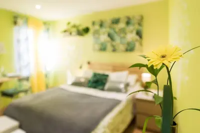 Cama o camas de una habitación en Ático en Céntrico edificio cerca de la Gran Vía - Madrid