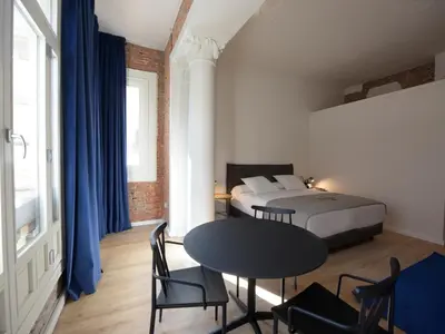 Cama o camas de una habitación en room00 Gran Vía Hostel