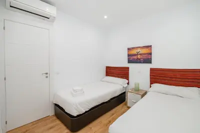 Cama o camas de una habitación en Buenavista