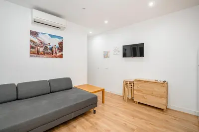 Una televisión o centro de entretenimiento en Buenavista