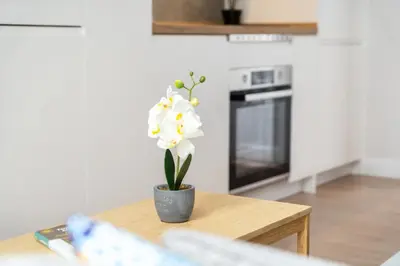 Una cocina o zona de cocina en Room Canalejas